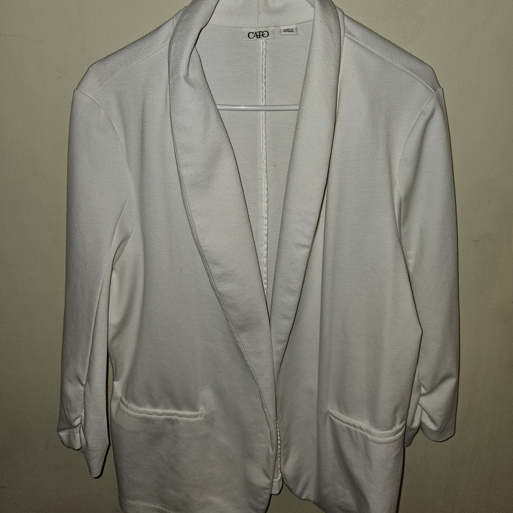 Cato White Women's Jacket